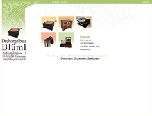 Tablet Screenshot of drehorgelwerkstatt.de